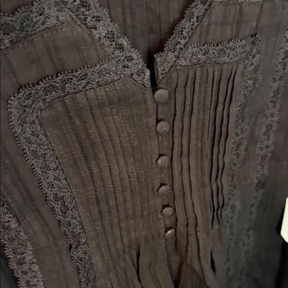 Altar'd State Black Lace Sleeveless Blouse - Picture 4 of 7